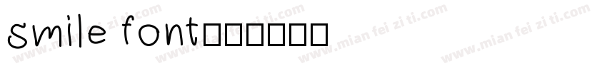 smile font字体转换